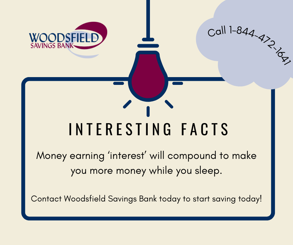 Interesting Facts. Money earning interest will compound to make you more money while you sleep